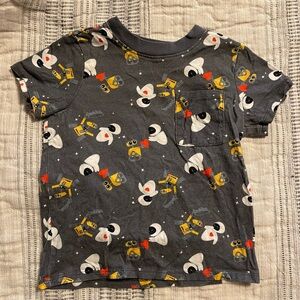 Disney Pixar Wall-E and Eva Shirt 3T